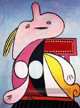  picasso - La ceinture jaune Marie Therese Walter 1932 cubisme Pablo Picasso